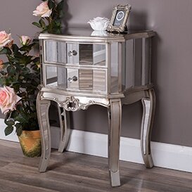 Mirrored Bedside Tables