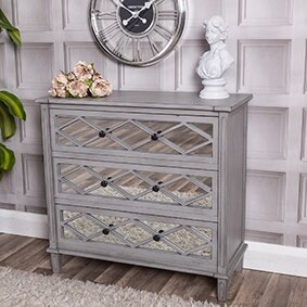Mirrored Chests of Drawers