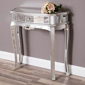 Mirrored Side Tables