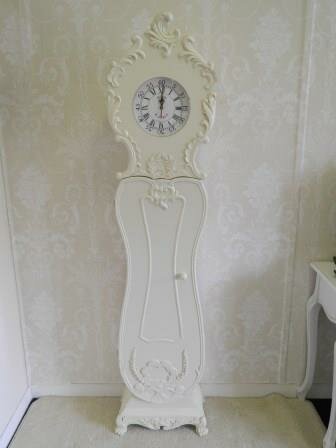 Cream grandmother vintage clock